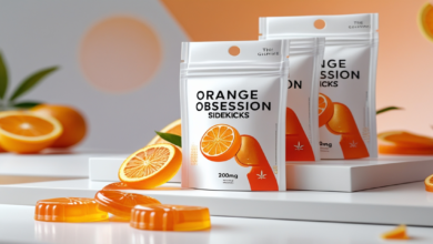 Orange Obsession - Sidekicks - 200mg Gummies Review